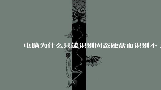 电脑为什么只能识别固态硬盘而识别不了机械硬盘？