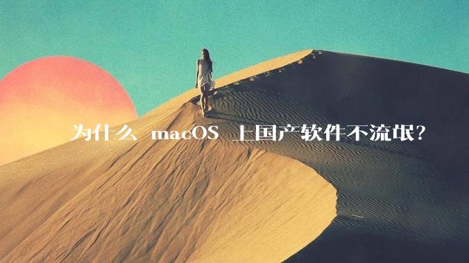 为什么 macOS 上国产软件不流氓？