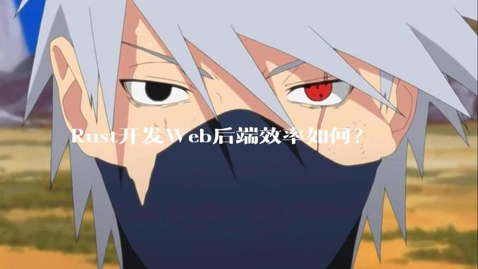 Rust开发Web后端效率如何？